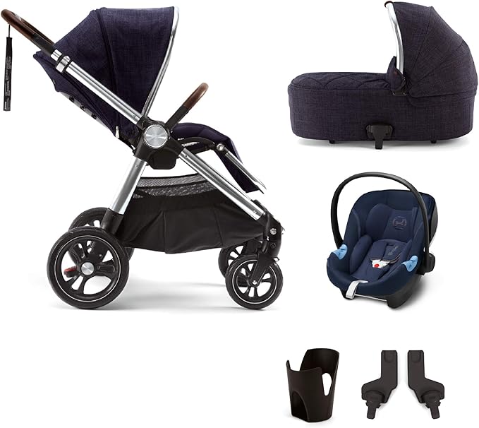 Mamas & Papas Ocarro 5in1 Travel System with Pushchair, Carrycot, Atan Car Seat, Car Seat