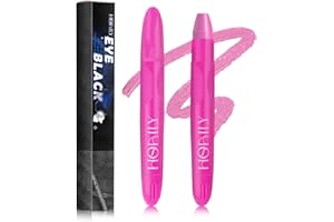 HOSAILY Eye Black Stick, Pink Eyeblack Sporting Face Paint for Softball Baseball Football Lacrosse Long Lasting Cream Face Body Paint Stick for Halloween Costume Cosplay Parties Eye Makeup-Pink,1pcs