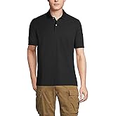 Lands' End Essentials Men's Short Sleeve Mesh Polo – Stretch Fabric, Fade Resistant, Traditional Fit