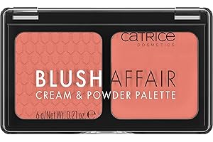 Catrice | Blush Affair Cream & Powder Palette | Highly Pigmented Radiant Cream & Soft Matte Powder | Vegan & Cruelty Free (040 Peach Passion)
