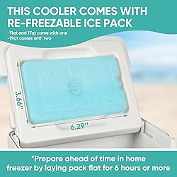 LifeBROS 17Qt Insulated Portable Cooler Leak-Proof