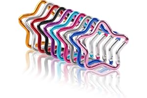OMUKY Multicolor Carabiners Hook Clips Camping Accessories Buckle for Outdoor Hiking Traveling