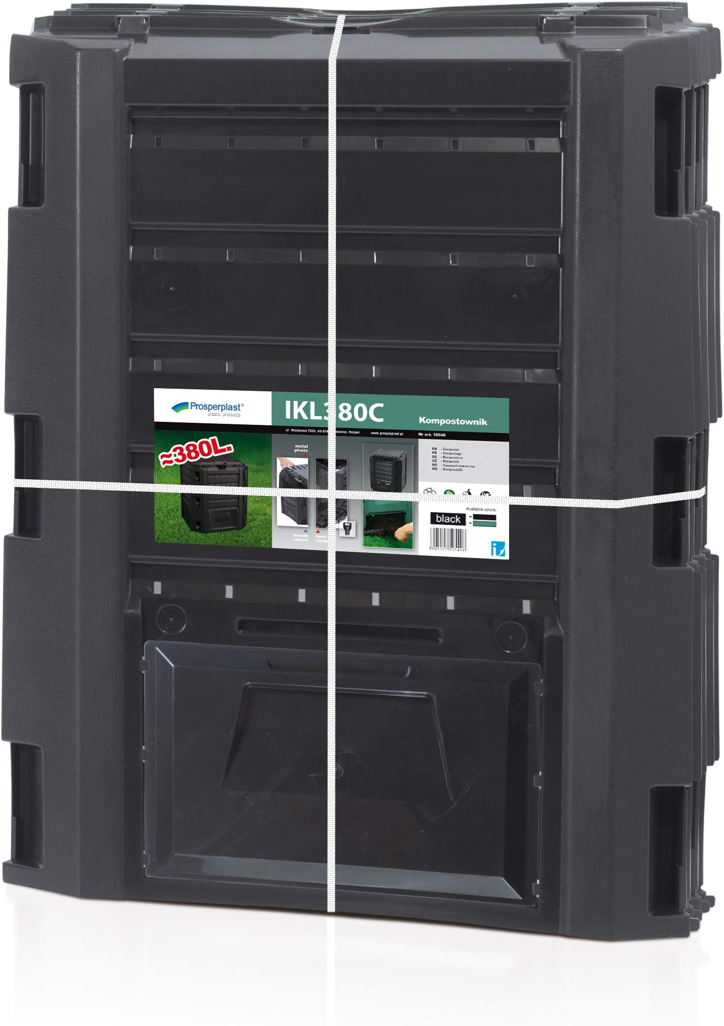 Gartenfreude Garden Composter Black