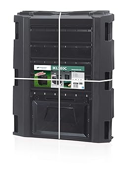 Gartenfreude Garden Komposter Schwarz