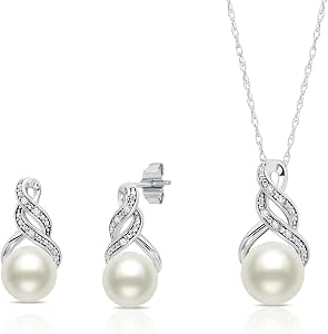 Cultured Freshwater Pearl Drop Earrings 