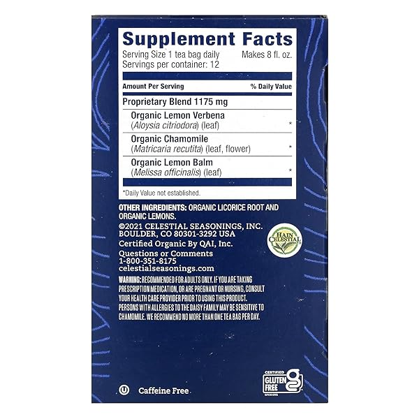 CELESTIAL SEASONINGS TEAWELL STRESS RELIEF, 12 COUNT