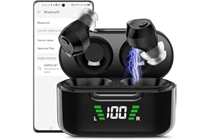 IDE11 Hearing Aid, Hearing aids for Seniors Rechargeable Bluetooth Hearing Aid (Not Amplifiers) for Mild to Moderate Hearing Loss Seniors and Adults with 16-Channe Noise Reduction Bluetooth Enabled Calls