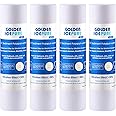GOLDEN ICEPURE PP10 Water Filter, 5 Micron 10" x 2.5" Whole House Sediment Water Filter, Compatible with WHKF-GD05, Aqua-Pure AP110, Culligan P5, DuPont WFPFC5002, CFS110, RS14 10 inch RO System Unit