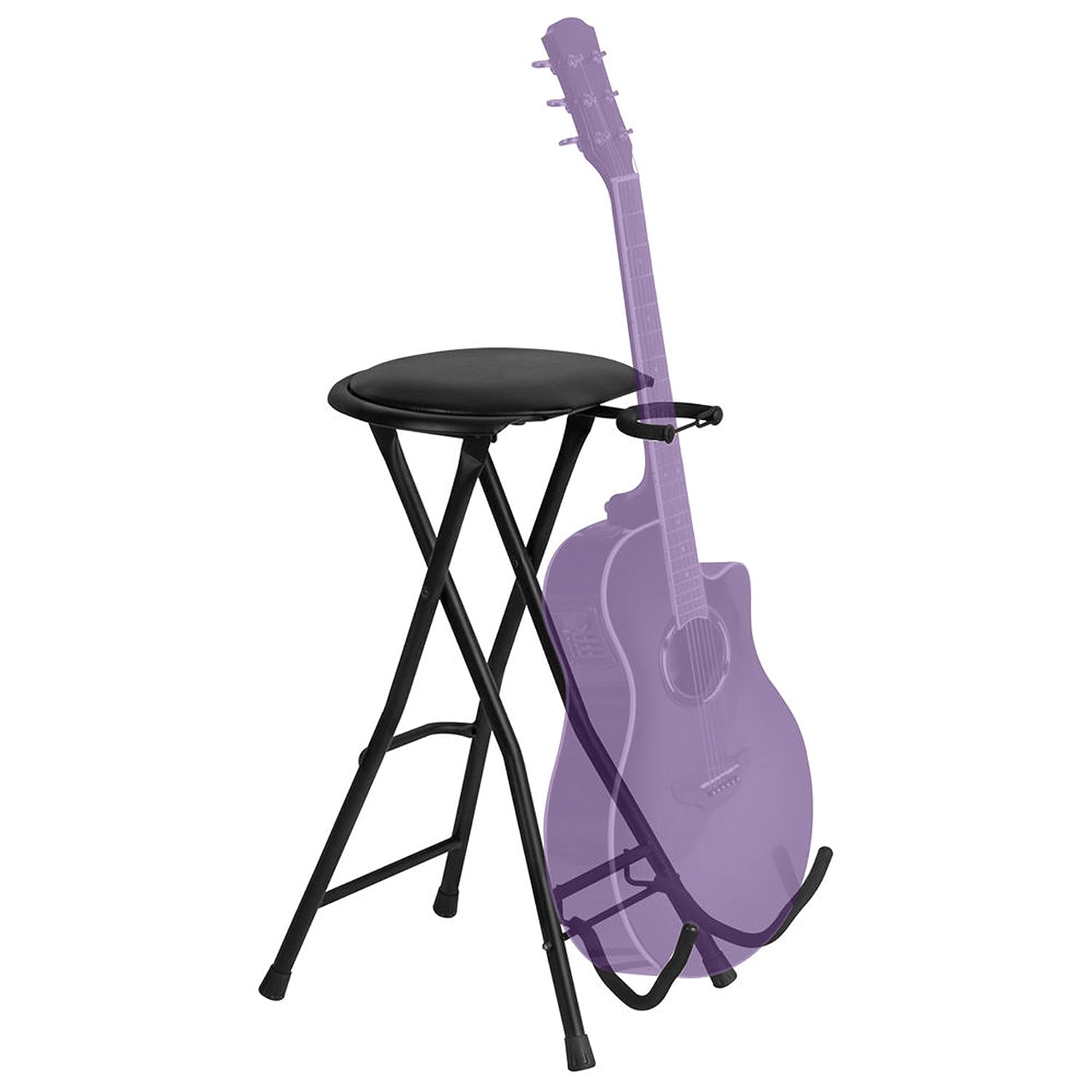 OnStage DT7500 Guitarist Stool with Footrest Musical Instruments