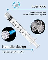 3ml Luer Lock Syringe without Needle - 3cc Plastic