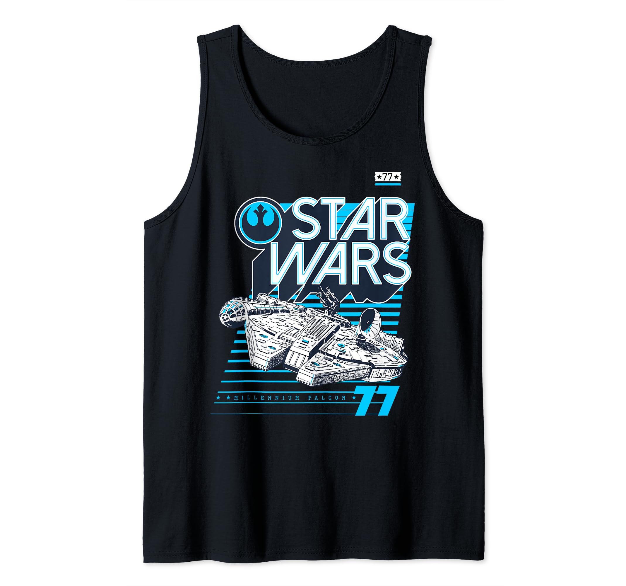 Star Wars Retro Falcon 77 Tank Top