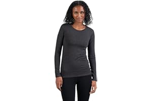 WOOLLY CLOTHING CO Women's Merino Long Sleeve Shirt by Woolly | RWS Certified | Soft, Stink Free, Seattle Designed