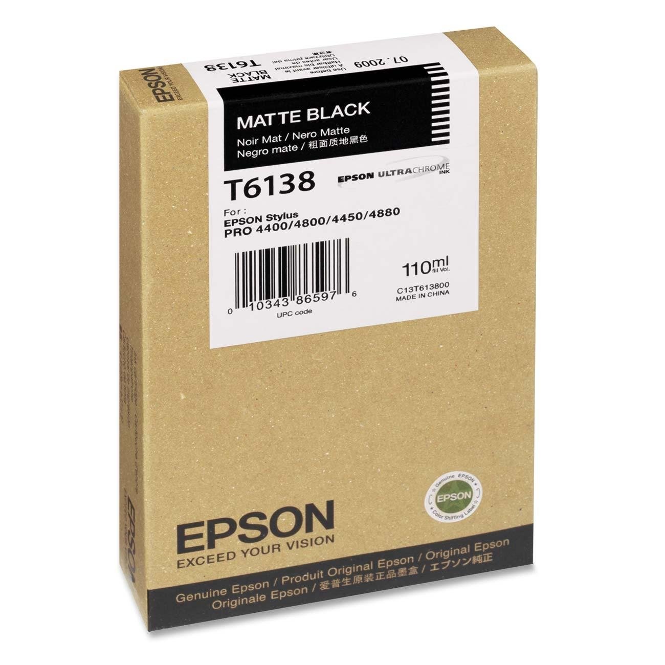 Epson Ink Cartridge for Stylus Pro 4XXX - Matte Black — image 1