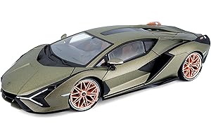 Lamborghini Bburago,Plastic ,1:18 Sián FKP37 - Green