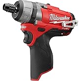 MILWAUKEE'S Cordless Screwdriver, 12V, 1/4 In., Red (2402-20)