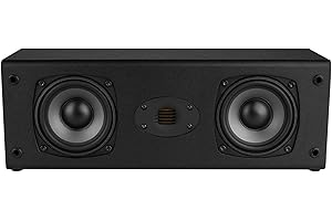 Dayton Audio C452-AIR Dual 4-1/2" 2-Way Center Channel Speaker with AMT Tweeter