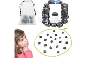 IOOOO 2024 Newest Magnetic Chess Game, Checkers Board Game,Magnetic Effect Chess Set Battle Chess, Educational Checkers Game for Kids & Adults, Family Gatherings