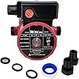 Carivia Hot Water Recirculating Pump,110V Water Circulator Pump,3-Speed Control Recirculation Pump,3/4 Inch NPT 9.5 Gpm for E