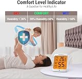 ThermoPro TP53 Hygrometer Indoor Temperature Humidity Gauge 2 Pack view 3