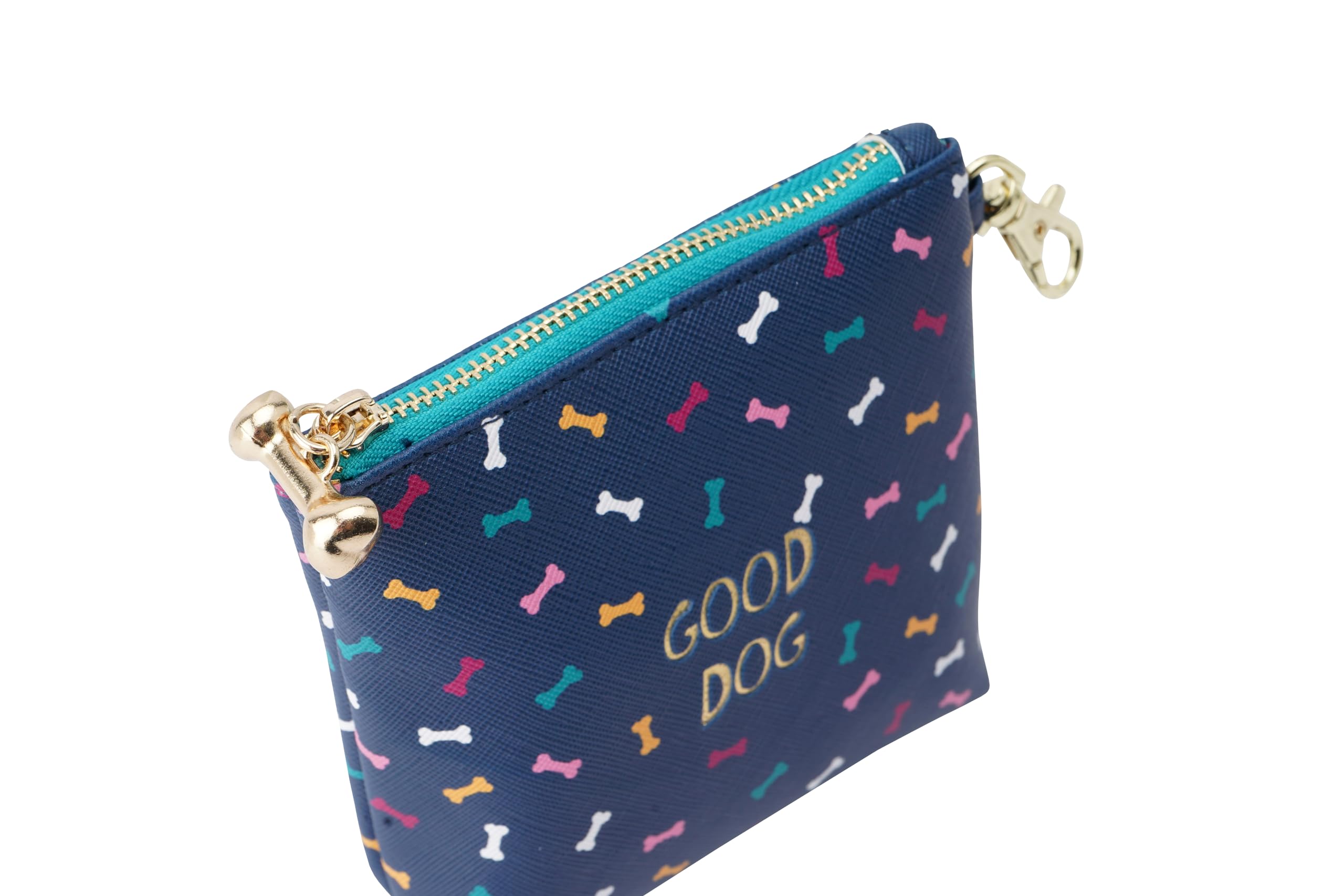 CGB Giftware | Top Dog PU 'Good Dog' Dog Treat Pouch Bag With Zipper & Clip | Dog Walking | Training | Top Dog Cool Cat | GB07256