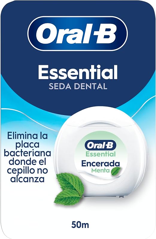 Essential Floss Hilo Dental Encerado para Espacios Reducidos, 50 m — foto 1 de 7