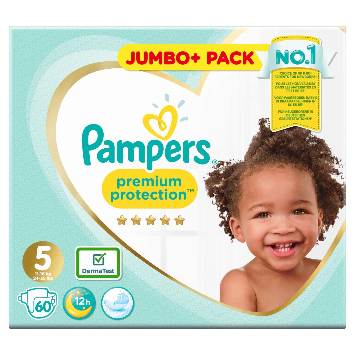 Pampers Premium Protection 81686985 Nappies White