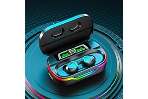 GENERIC Wireless Earbuds, Bluetooth 5.3 Wireless Earbuds with Mic Earphones in-Ear Deep Bass Stereo Sound Headphones with Power Display Wireless Charging Case Online Shopping Warehouse Sale Clearance