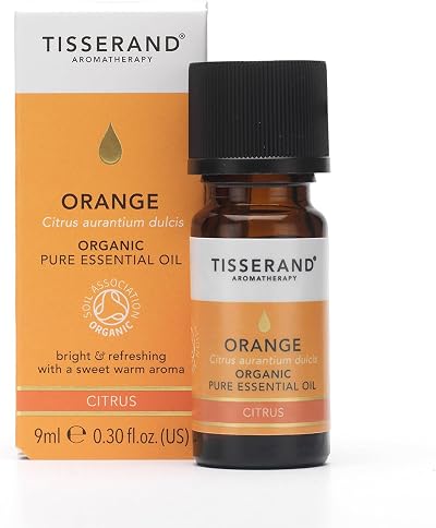 Tisserand Orange Organic Essential Oil 9ml - 100% Pure & Vegan