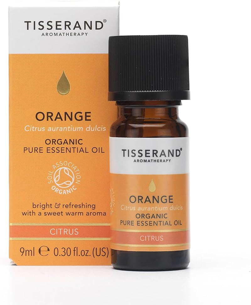 Tisserand Orange Organic Essential Oil 9ml - 100% Pure & Vegan