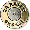 Badge Glow All Metal 2A Rated 4X4 Automotive Badge Specifically Designed for The Jeep Wrangler or Cherokee ~ Stick it Anywhere!