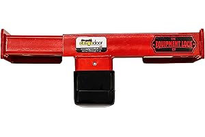 THE EQUIPMENT LOCK COMPANY Equipment Lock Cargo Door Lock - Powder Coated Steel, Maximum Security Semi Trailer Door Lock - Semi Truck Accessories and Trailer Security (Combination)
