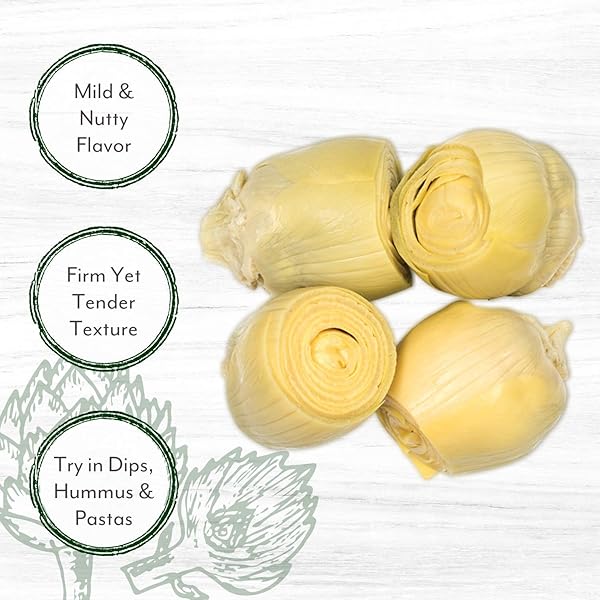 ROLAND FOODS WHOLE EXTRA LARGE ARTICHOKE HEARTS, 25-30 COUNT, 5 LB 8 OZ CAN