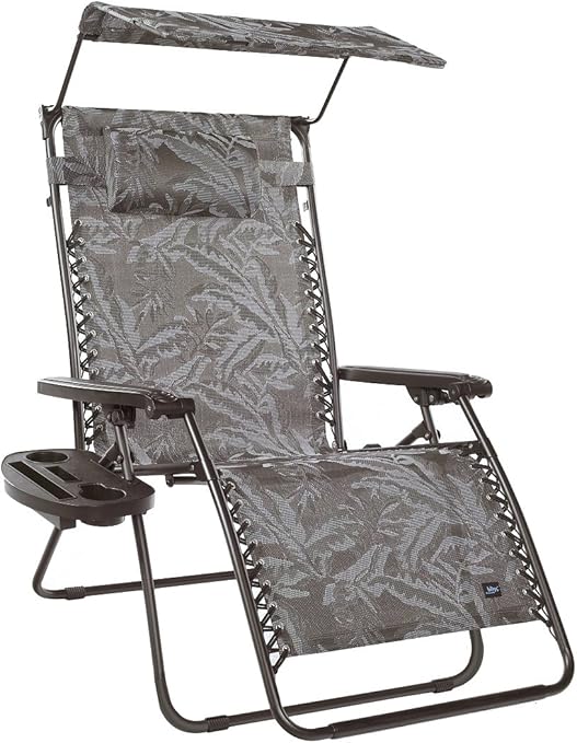 Amazon Com Bliss Hammocks Zero Gravity Chair With Canopy And