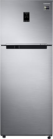 Samsung 415L 3 Star Inverter Frost Free Double Door Refrigerator (RT42M553ES8/TL, Elegant Inox, Convertible)