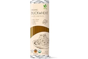 Big Green Organic Food- Organic Buckwheat Soba Angel Hair Pasta, 8.8oz, Gluten-Free, Non-GMO (3)
