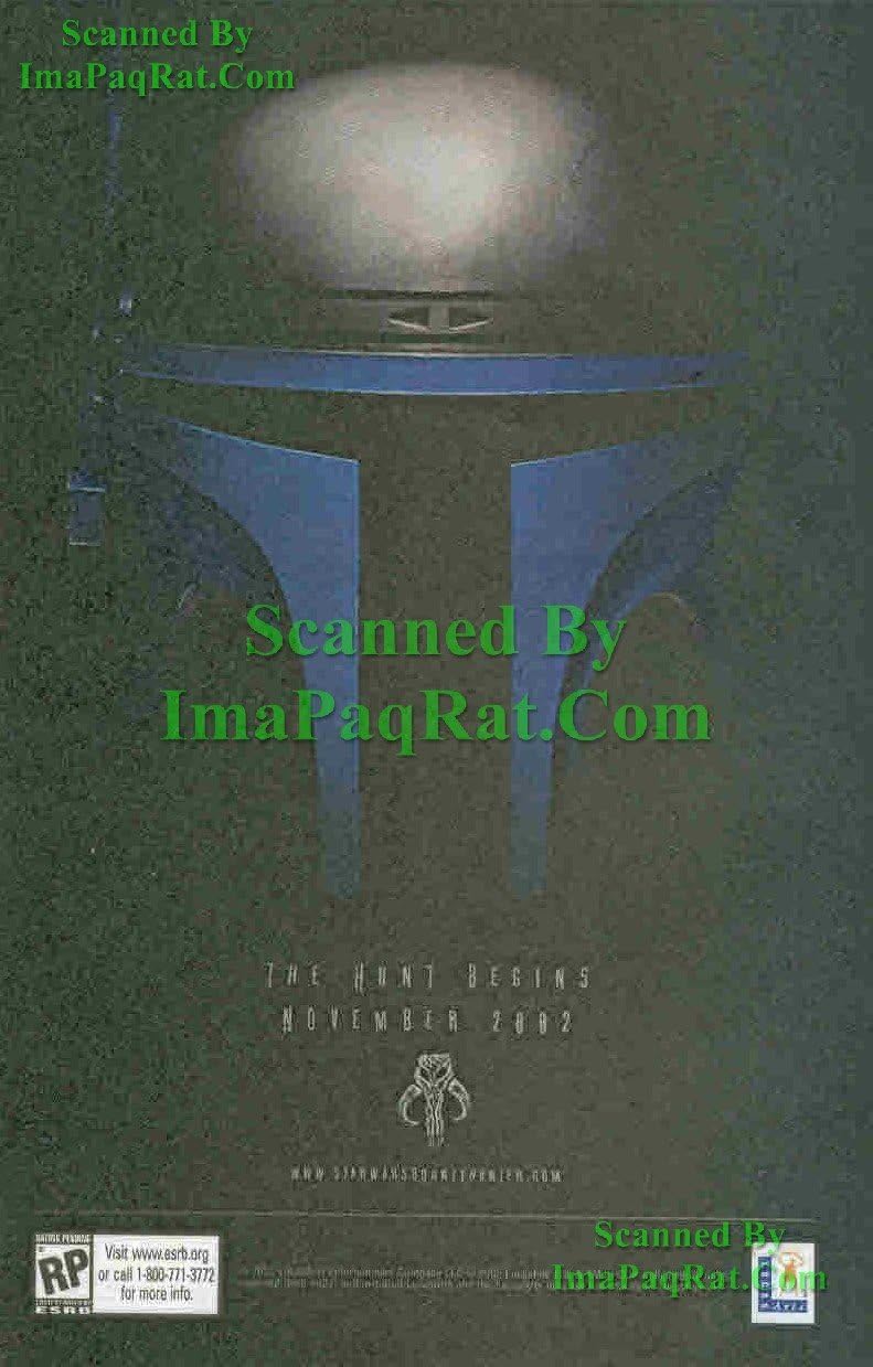 Star Wars: Bounty Hunter: Video Game: Jango Fett Helmet: Great Original Print Ad!