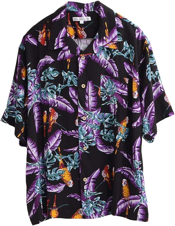 Amazon アロハシャツ メンズ アロハシャツ レディース アロハシャツ 大きいサイズ ゆったり 柄シャツ ビッグシルエット 大きめ シャツ シャツ 通販