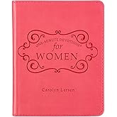 One-Minute Devotions for Women Pink Faux Leather