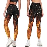 High Waisted Yoga Pants for Women Tummy Control 4 Way Stretch Running Workout Leggings Athletic Yoga Pants