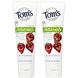 Tom's of Maine Anticavity Fluoride Children's Toothpaste - 4.2 oz - Silly Strawberry - 2 pk