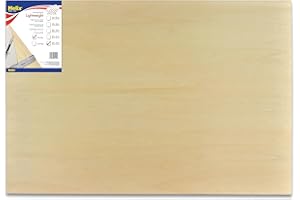 MAPED Helix - Wooden Lightweight Drawing Board - 24 x 36 Inch - Plain Edge - Drafting, Art, Sketching and Tracing