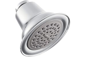 MOEN Collection One-Function Shower Head 6303, 2.5 GPM, Chrome