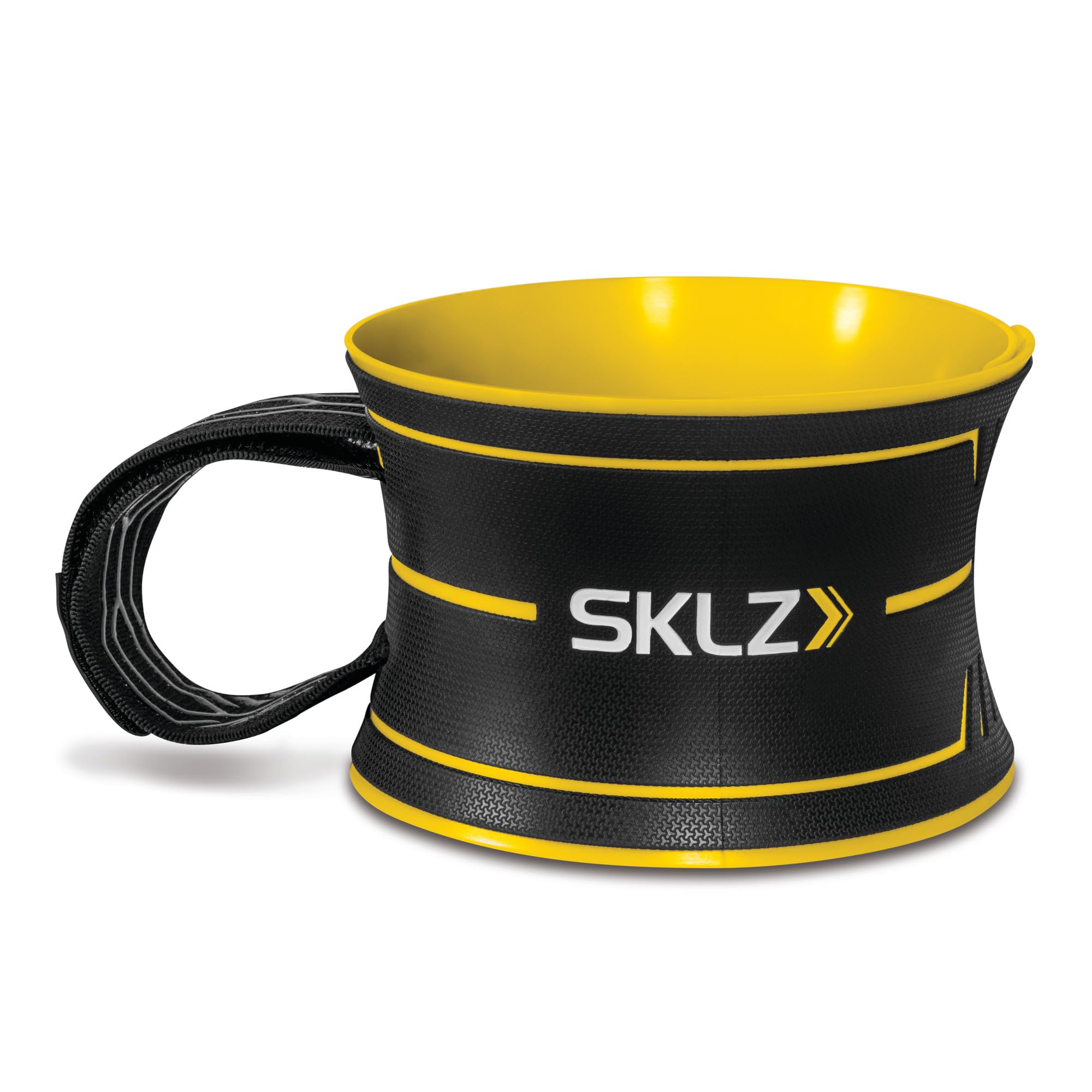 SKLZ Shallow Shot Golf Swing Trainer, Improve Swing Mechanics for Straighter Shots, Portable and Adjustable from 15 cm to 10 cm - Ideal for All Golfers Seeking Consistency and Accuracy in Their Game