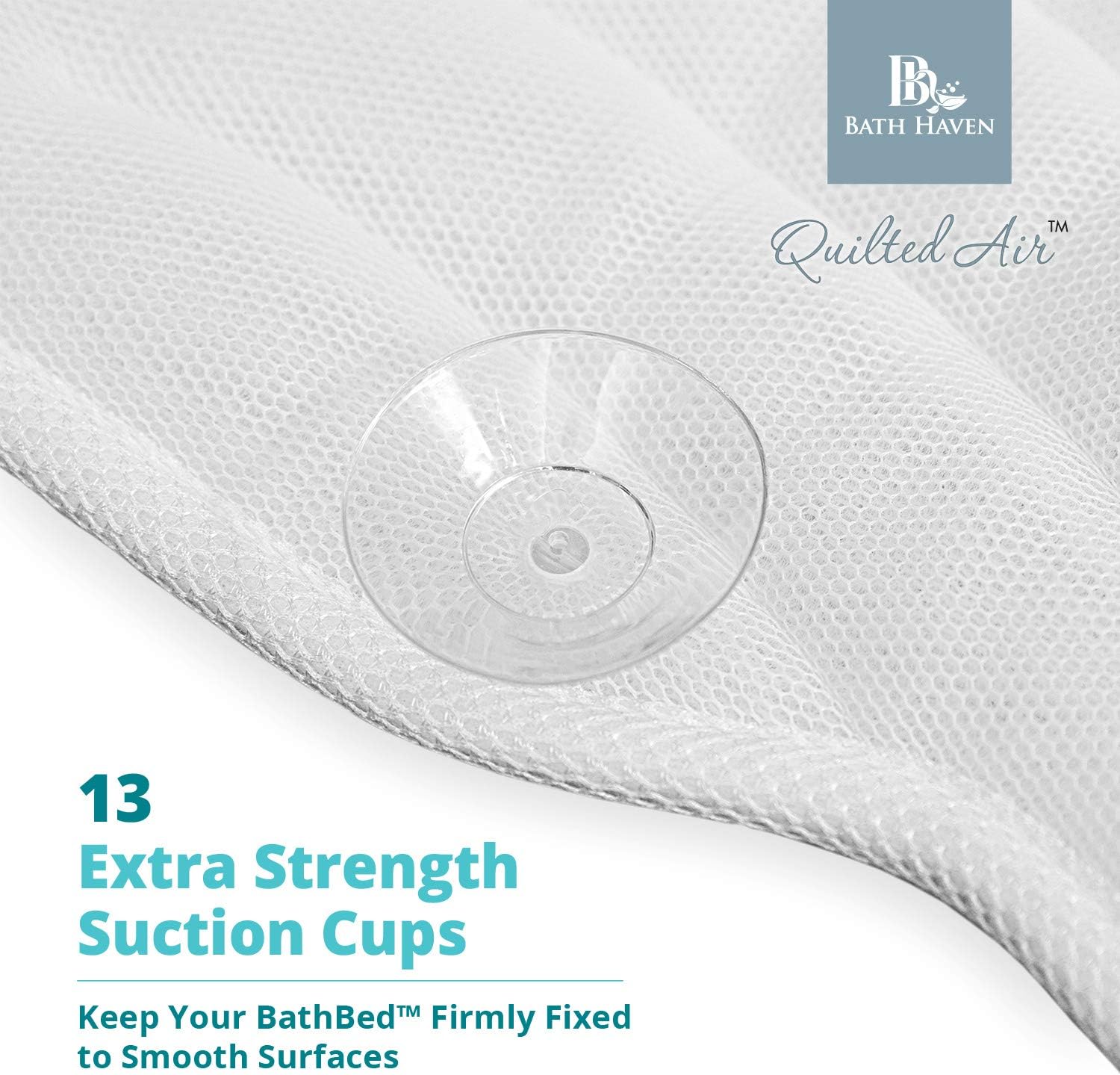 QuiltedAir BathBed Deluxe - Luxury Bath Pillow and Spa Cushion for Full Body Comfort: Home & Kitchen