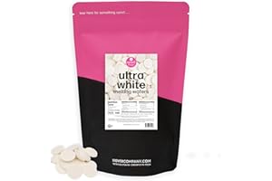 ELEVEN O'ONE Sweet Shoppe Ultra White Melting Wafers, Ultra White Chocolate Flavored Melting Wafers for Dipping, Baking and Chocolate Fountaints, Easy to Melt (Ultra White, 5 pounds)