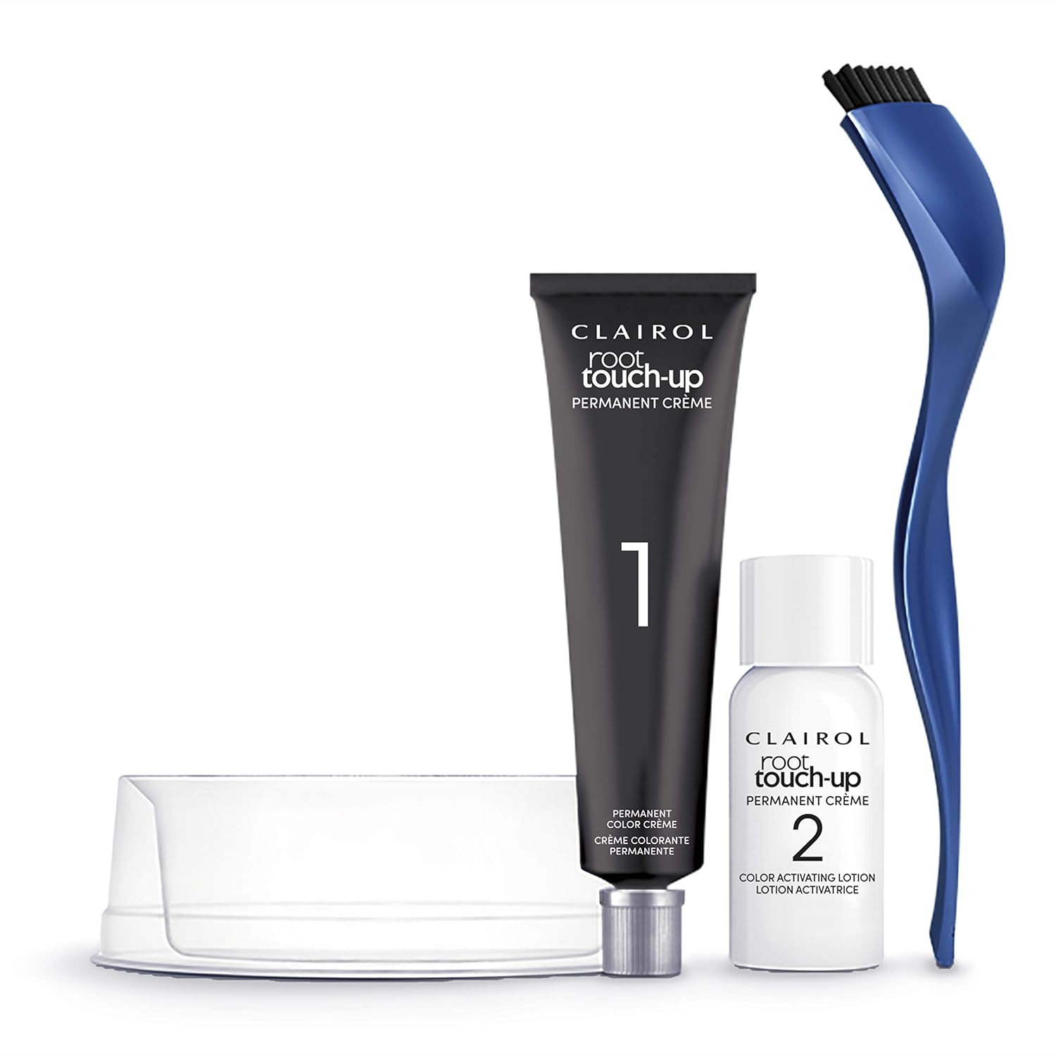 Clairol Root Touch-Up Permanent Hair Color Creme, 4 Dark Brown, 2 Count: Beauty