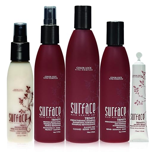 Amazon Com Surface Hair Trinity Protein Cream Leave In