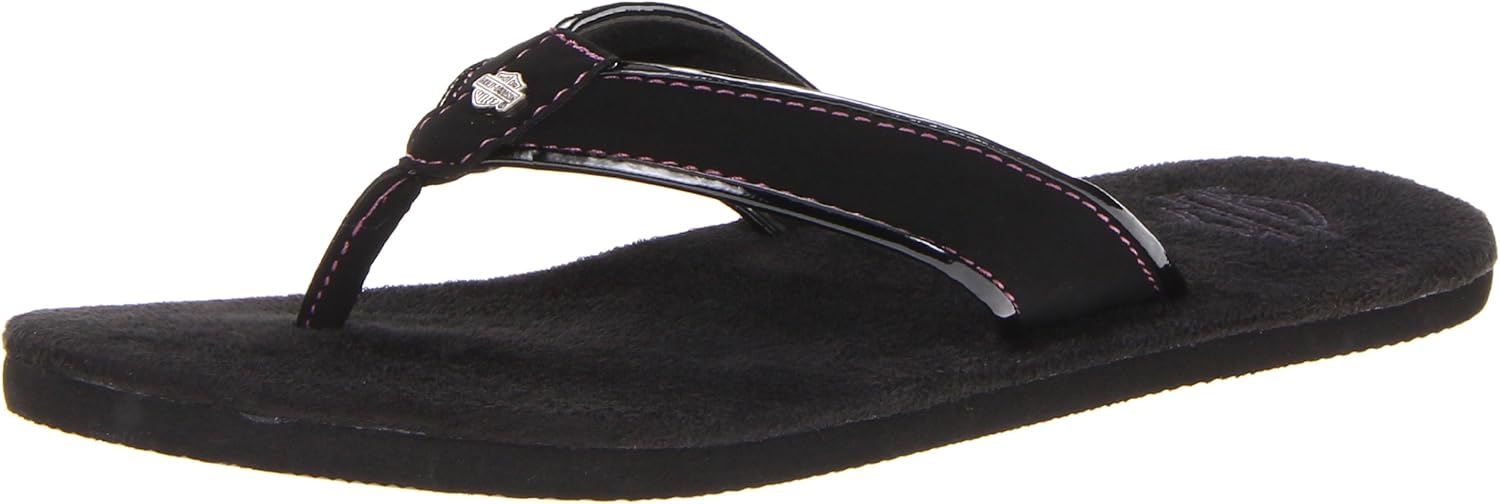 harley davidson flip flops womens