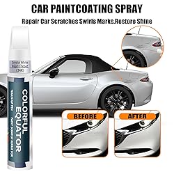 34K/41K Crystal White Pearl Tricoat Touch Up Paint
