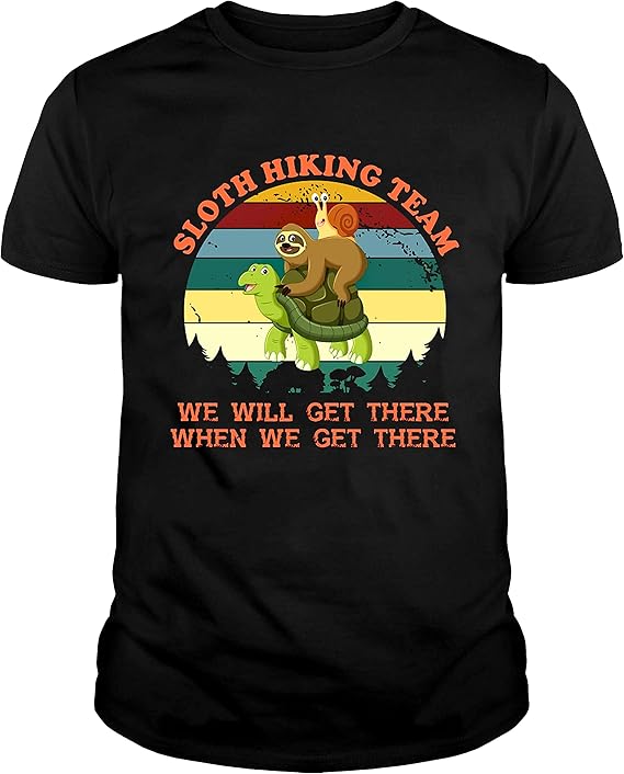 sloth hiking team amazon